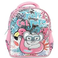 Muggle MU8928 Pembe Tropikal Pradice Kız Çocuk Anaokulu Çantası