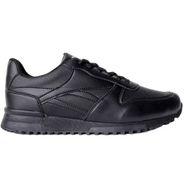 Muggo Blake Siyah-Siyah Ortopedik Günlük Unisex Spor Ayakkabı