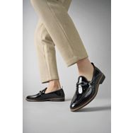 Muggo M7702 Siyah Rugan Garantili Klasik Casual Erkek Günlük Ayakkabı