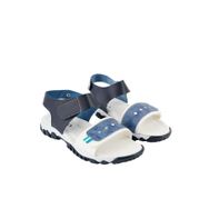 Muggo Mickey Lacivert Garantili Günlük Ortopedik Hafif Taban Tek Bant Cırtlı Unisex Çocuk Sandalet