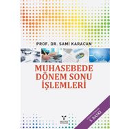MUHASEBEDE DÖNEMSONU İŞLEMLERİ - SAMI KARACAN