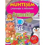 Muhteşem Çıkartmalar ve Aktiviteler - Oyuncaklar - Parıltı Yayınları
