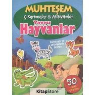 Muhteşem Çıkartmalar ve Aktiviteler Yavru Hayvanlar - Parıltı Komisyon