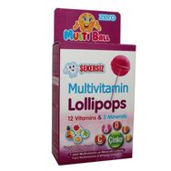 MultiBall Multivitamin Zero 7 Adet Lolipop
