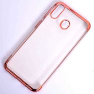 Musal Galaxy A30 İnce Köşeleri Renkli Şeffaf Silikon Cep Telefonu Kılıfı