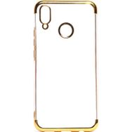 Musal Huawei P Smart Plus İnce Köşeleri Renkli Şeffaf Silikon Kılıf