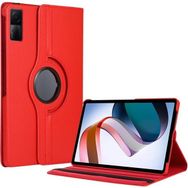 Musal Xiaomi Redmi Pad Dönen Standlı 360 Kırmızı Tablet Kılıf