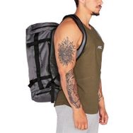 MuscleCloth Gri Convertible Spor Çanta