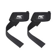 MuscleCloth Lifting Straps Siyah Standart Padded