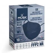 Musk FFP2 Lacivert 10'lu Maske