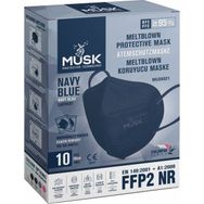 Musk FFP2 N95 20'li Lacivert Maske