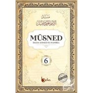 Müsned 6. Cilt Arapça Metinli - Ahmed Hanbel