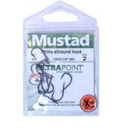 Mustad 10001 NPBN 4 Metalik Siyah 10'lu Olta İğnesi