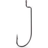 Mustad Offset Worm 39121NP-BN Black Nıckel-No:2-0 - 7'li Olta İğnesi