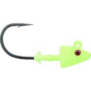 Mustad SD824 GG Glow Green 10 gr 3'lu 3-0 Shad Jig Head