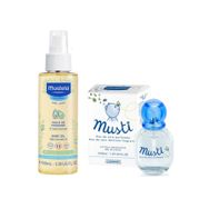 Mustela 100 ml Bebek Bakım Masaj Yağı + 50 ml Musti Bebek Parfümü