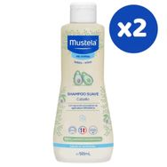 Mustela 2x500 ml Gentle Papatya Özlü Şampuan