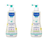 Mustela 500 ml 2 Kutu Stelatopia Cleansing Gel