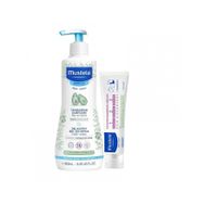 Mustela Gentle Cleansing Gel 500 ml Şampuan+ Mustela 50 ml Pişik Kremi
