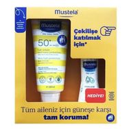 Mustela Lait Solaire SPF 50+ Faktör Çocuk Güneş Koruyucu Losyon 100 ml + Mustela Hydra Bebe 100 ml