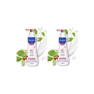 Mustela Shooting Cleansing Gel 2x300 ml Çok Hassas Ciltler İçin Jel Şampuan