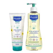 Mustela Stelatopia Çok Kuru Ciltler için Banyo Seti