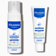 Mustela Yenidoğan Köpük Şampuanı 150 + 40 Hediye Saç Pullanmalarına Karşı Bakım Kremi