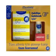 Mustela Yüksek Korumalı Spf 50+ 100 ml Güneş Losyonu+50 ml Hydra Bebe Şampuanı