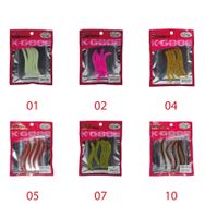 Mutant 3506 Spin Forte 7.5 cm Aromalı Lrf Silikon Suni Yem 5'li Set