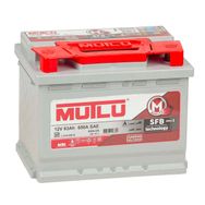 Mutlu 650A 12Volt 63 Ah Düz Akü