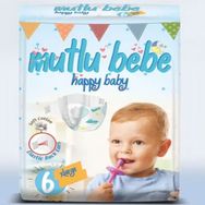 Mutlu Bebe No:6 Xl Bebek Bezi