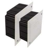 Mutlusan 10x10 cm Siyah Kare Buat