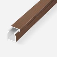 Mutlusan 25x25 mm 2M Ceviz Kablo Kanalı