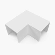 Mutlusan 25x25 mm Beyaz L Köşe Düzenleyici