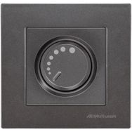 Mutlusan 600 W Çerçeveli Rita Füme Altın Işıklı Dimmer