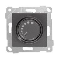 Mutlusan 600 W Çerçevesiz Rita Füme Işıklı Dimmer