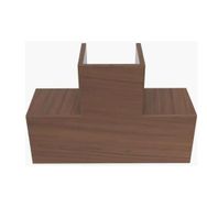 Mutlusan Ceviz 16x16 mm T Köşe Kablo Düzenleyici