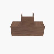 Mutlusan Ceviz 25X25 mm T Köşe
