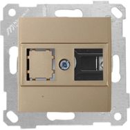 Mutlusan Rita 1RJ45 Konnektörsüz Mek+Tuş Data Prizi