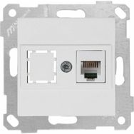 Mutlusan Rita Beyaz 1XRJ12 MKZ Telefon Prizi
