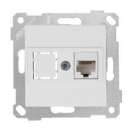 Mutlusan Rita Beyaz 1xRJ45 CAT6 MKZ Data Prizi