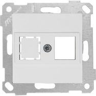 Mutlusan Rita Beyaz Mek+Tuş 1RJ45 12 Adet Data Priz