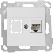 Mutlusan Rita Füme 1xRJ45 CAT6 MKZ Data Prizi