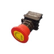 Mutlusan SW-AS542E 40 mm 10 Adet Acil Stop Etiketli 1NC Mantar Buton