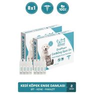 muvicado Kedi Köpek Dış Parazit Ense Deri Damlası Bit Kene Pire Anti Parazit Uzaklaştırıcı Bitkisel Damla