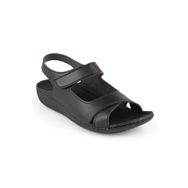Muya 31121 Z Alula Casual Günlük Siyah Kadın Sandalet