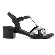 Muya 32002-001 Demy Siyah Anatomik Taban Kadın Sandalet