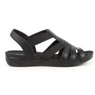 Muya Amanda 31143-001 Siyah Anatomik Taban Kadın Sandalet
