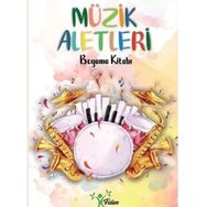 Müzik Aletleri - Boyama Kitabı - Fidan
