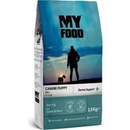 My Food Kuzulu Pirinçli Küçük Irk Derma Support 2.5 kg Yavru Köpek Maması